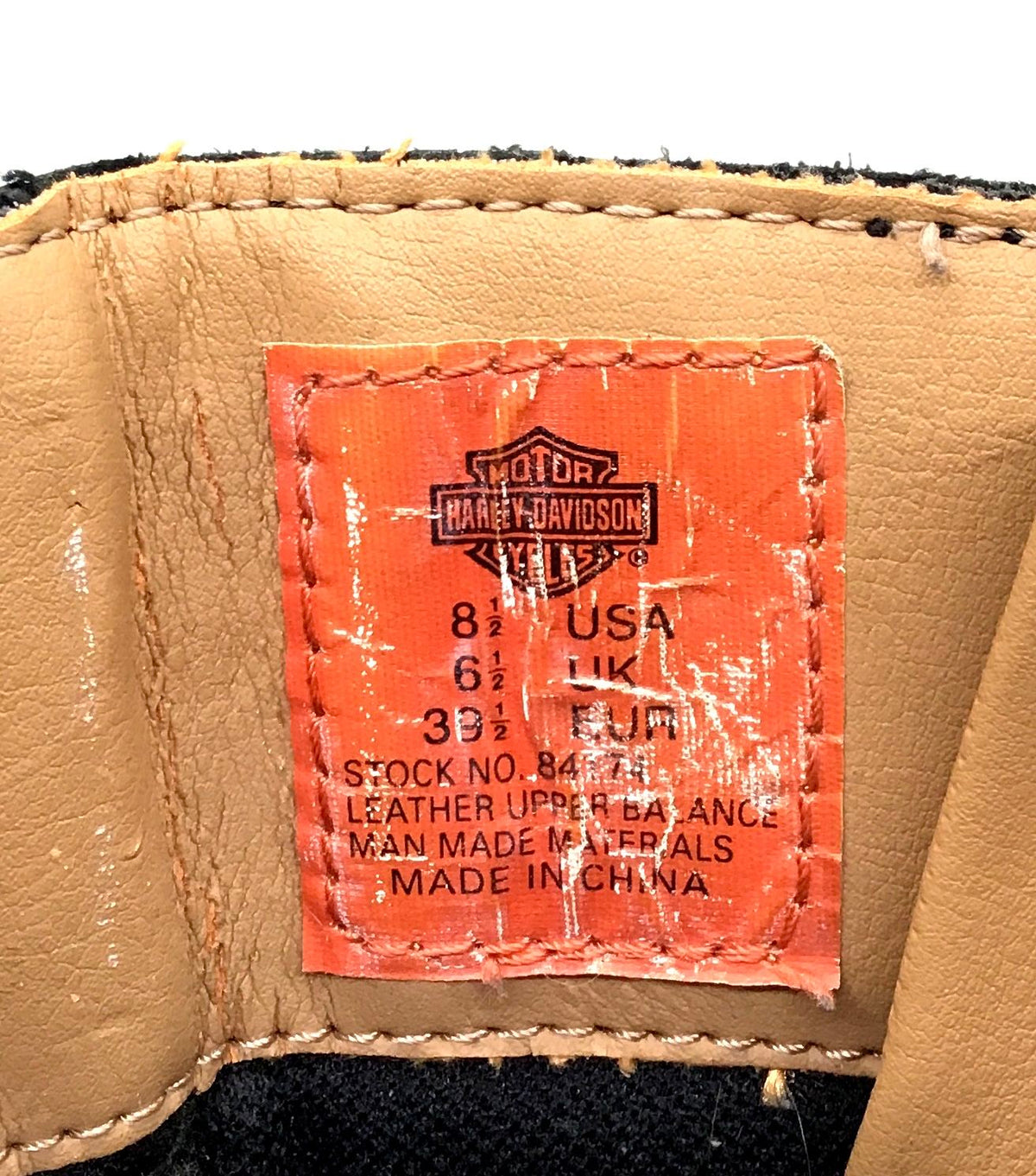 Harley-Davidson Women's Black Biker Boots - Size 8.5