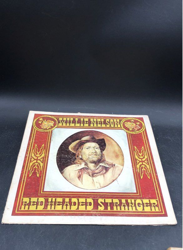 Willie Nelson Red Headed Stranger Honeysuckle Rose & More Vinyl Records Lot Of 3