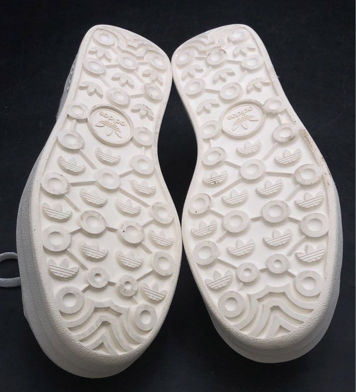 Adidas Gazelle Bold Ivory Cloud Tan Suede Platform Sneakers Womens Size 9.5