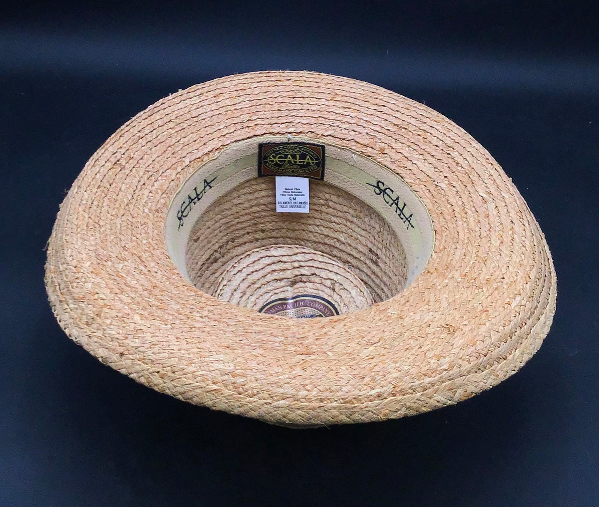 Scala Women's Natural Sun Hat - Size S/M