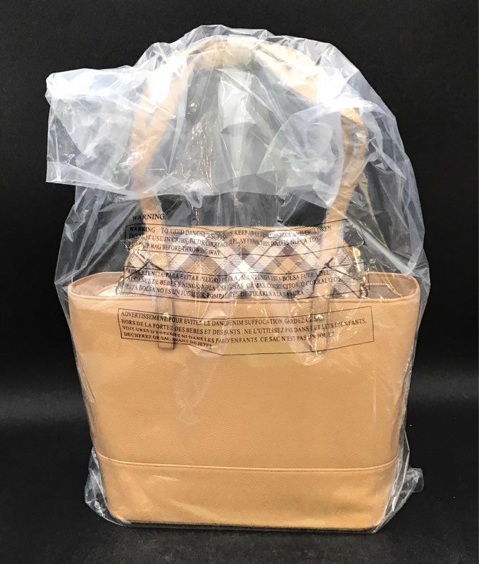 NWT Nanette Lepore Camel Tote Purse With Crossbody Bag