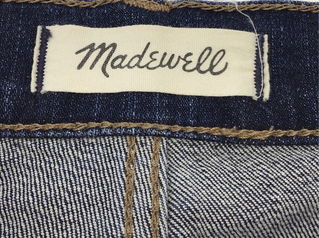 Madewell Women's 11" High-Rise Skinny Jeans Dark Medium Wash Set of 2 Sz 26