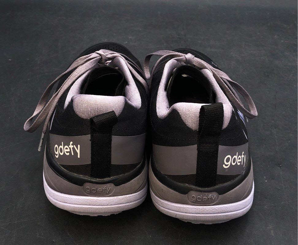 Gravity Defyer G Defy Ion Black Walking Running Shoes Women's Size 8.5