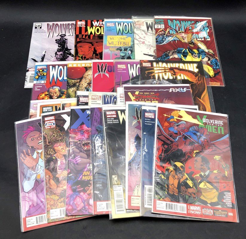 Marvel Wolverine Comic Book Lot Modern Age Superhero 25 Comics