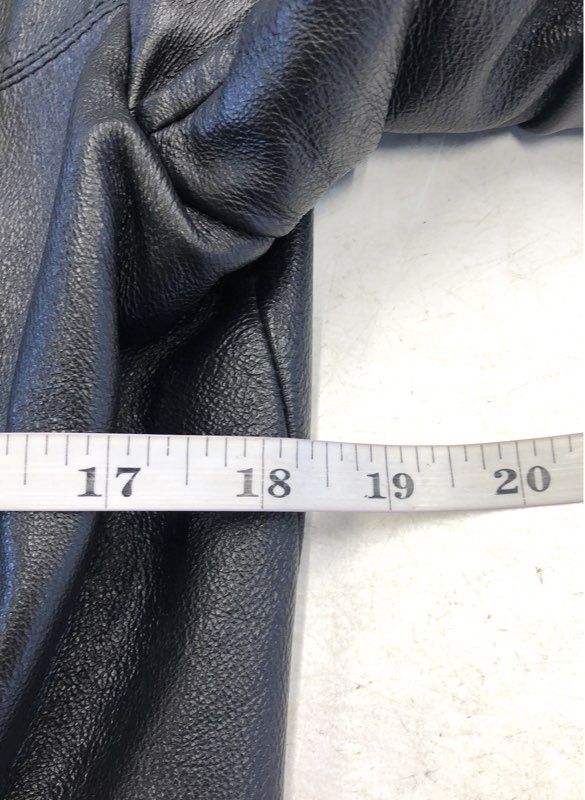 Wilsons Leather Women's Black Full Zip Jacket - Size L