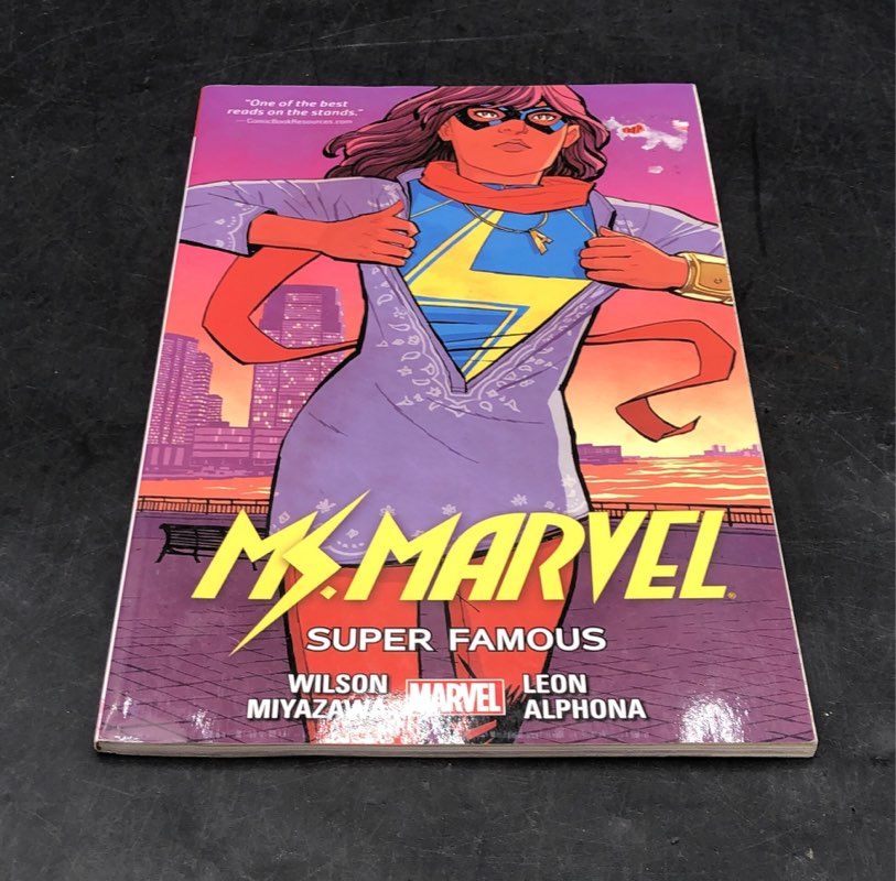 Marvel Comic Lot 2010s Moon Girl Ms. Marvel Trade Paperback 4 TPB Books