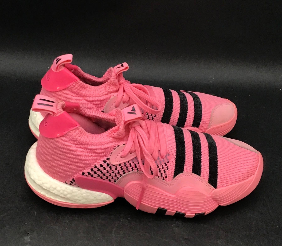 Adidas Men's Pink Trae Young 2 Athletic Shoes - Size 9.5