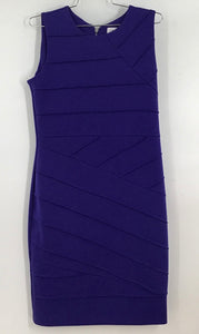 NWT Calvin Klein Women's Purple Sheath Dress - Size 8