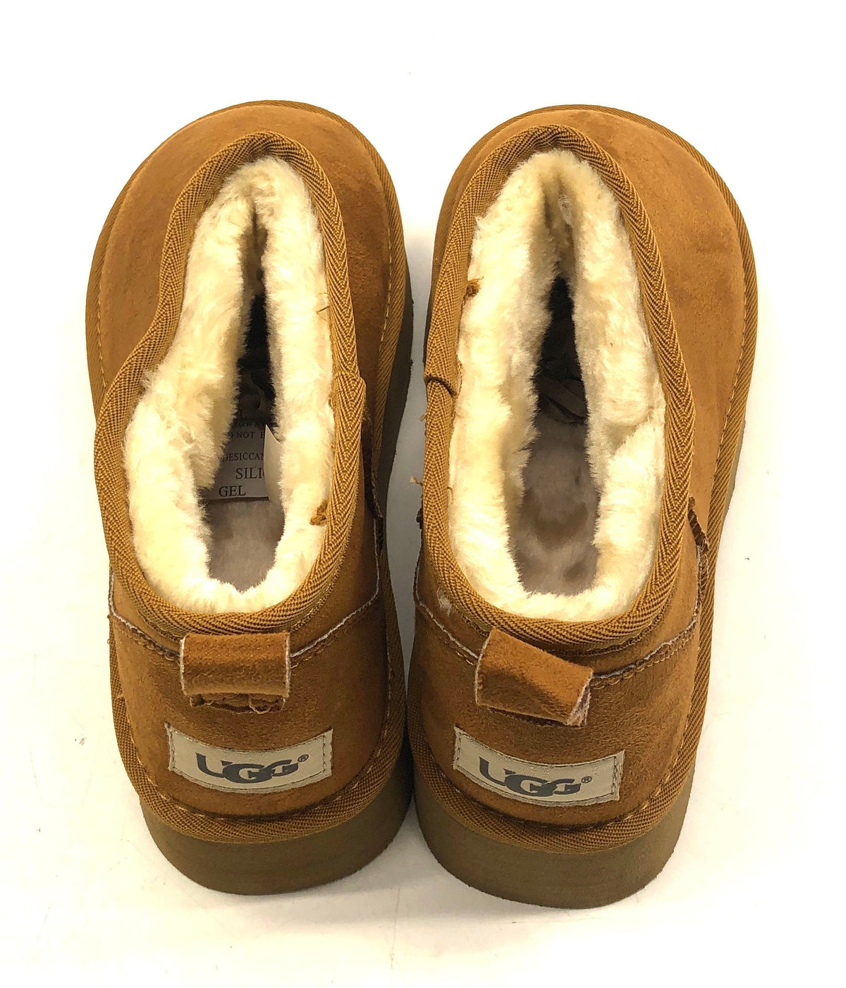 UGG Classic Ultra Mini Platform Chestnut Suede Boots Women's Size 10 New