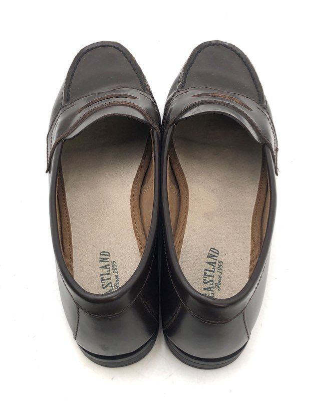 Eastland Classic II Brown Leather Women's Penny Loafer Shoes Size 8M
