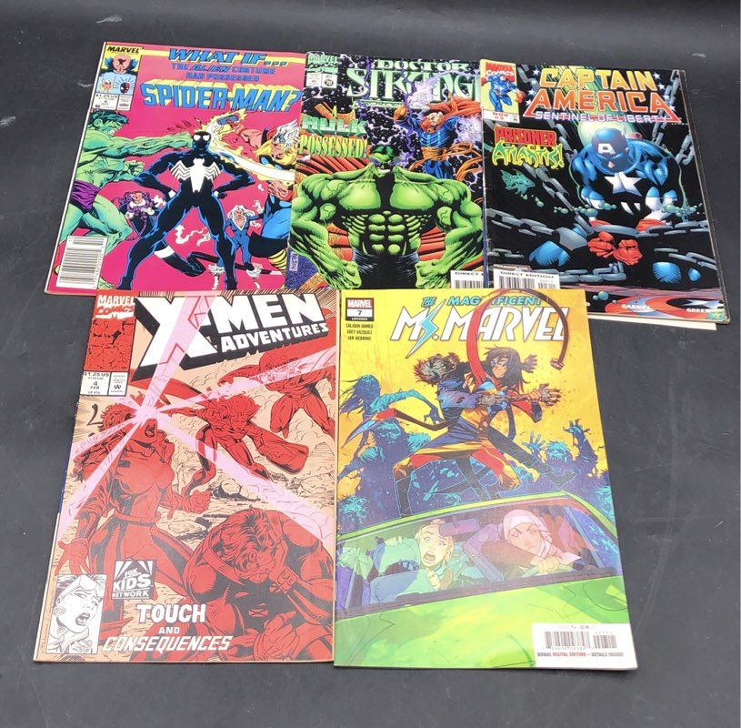 Comic Book Lot Marvel Bronze Copper Modern Age Superhero 26 Comics