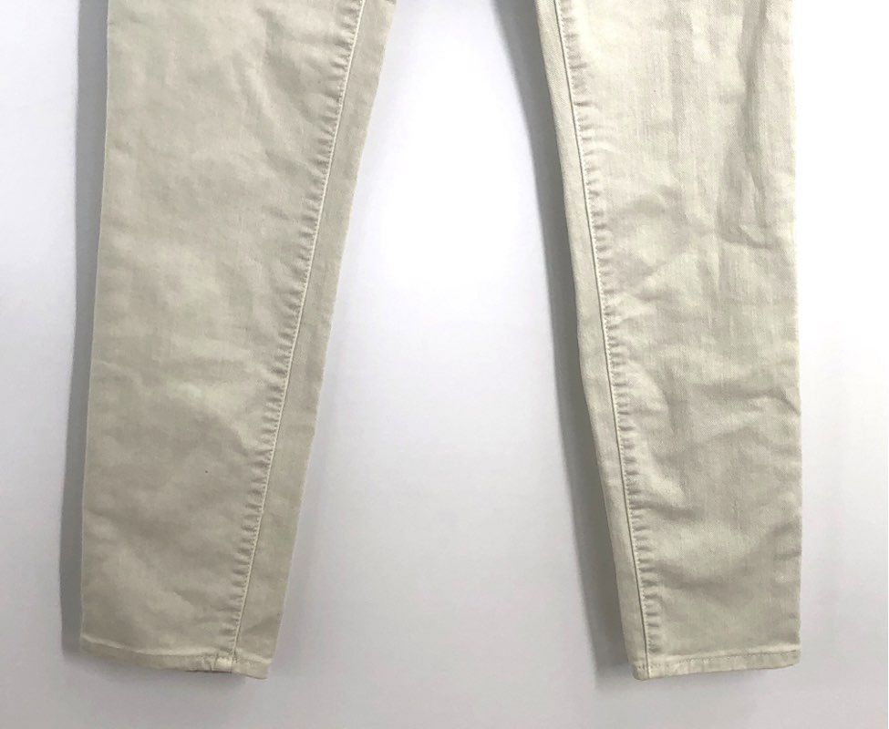 Gap Women's Always Skinny Jeans Beige Twill Cotton Stretch Sz 24