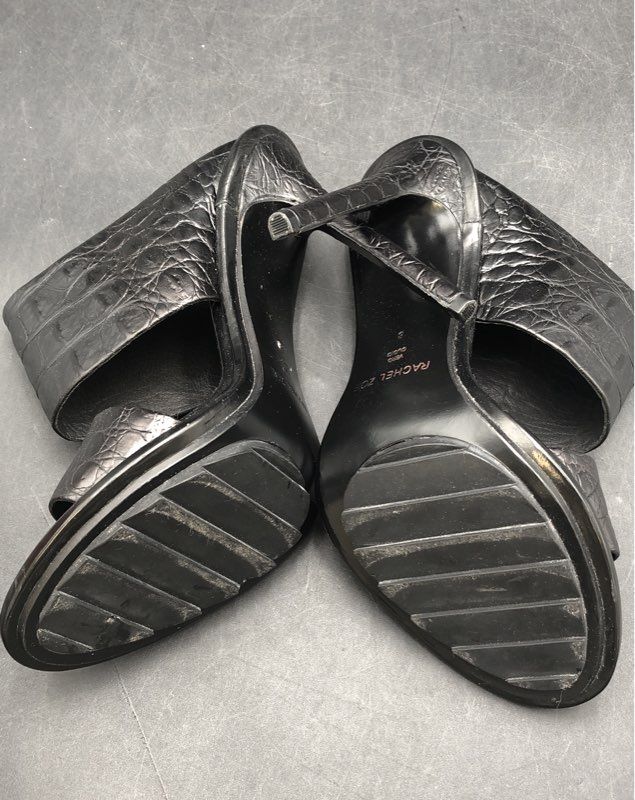 Rachel Zoe Women's Black Stiletto Pump Heels - Size 8