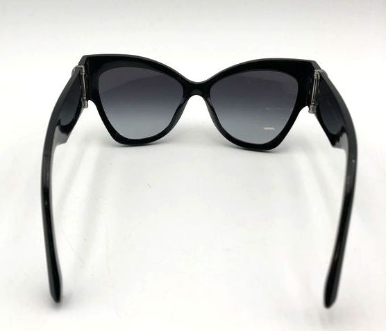 Marc Jacobs Women's Black Cat Eye Sunglasses Gradient Lenses MARC 109/S COA