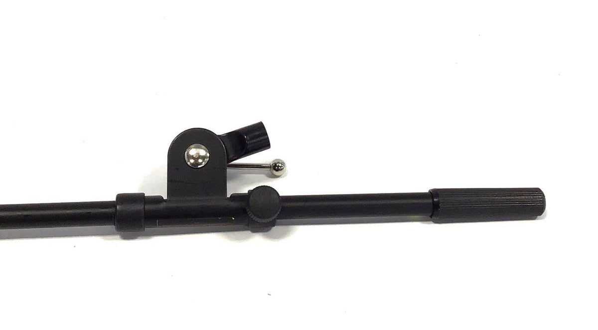 Musician's Gear Black Boom Arm Microphone Stand
