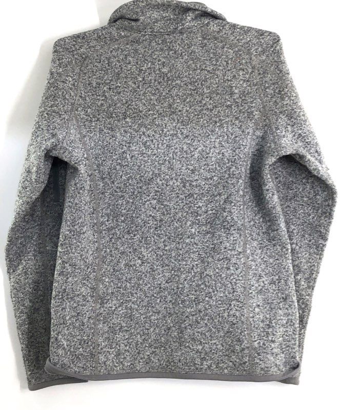 Patagonia Women's Better Sweater 1/4-Zip Pullover Gray Heather Size M
