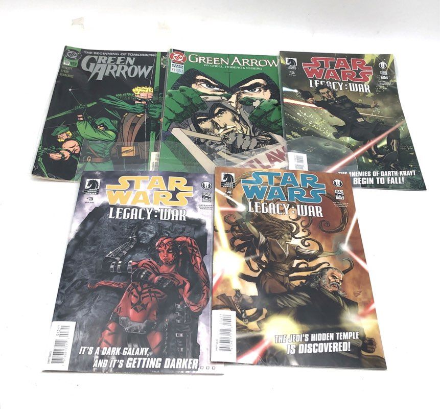 Comic Book Lot Marvel DC Dark Horse Star Wars Legacy 1990s-Modern 24 Comics