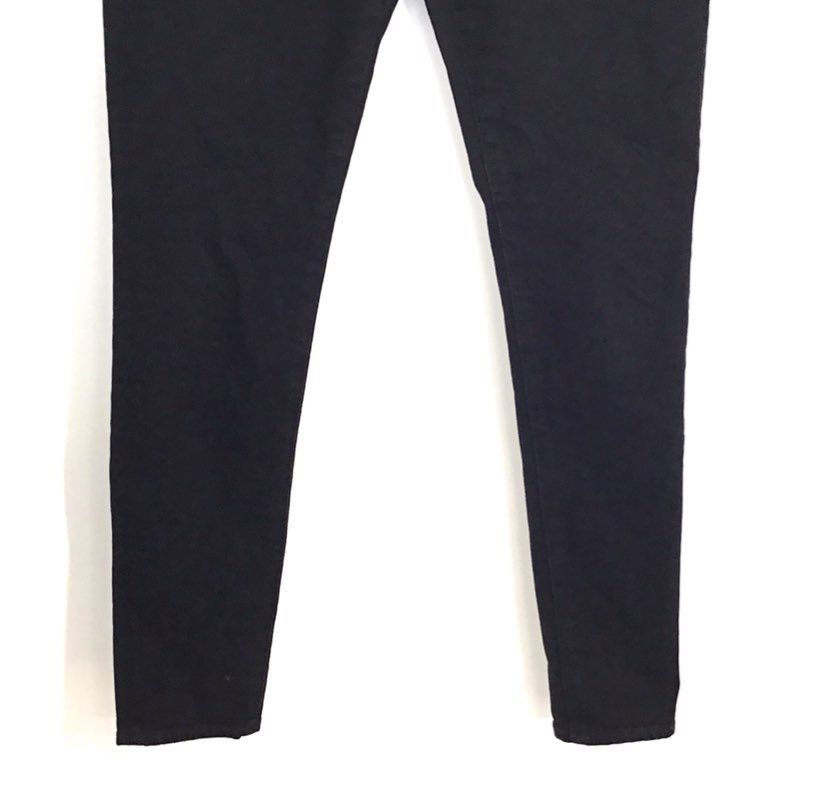 AG Adriano Goldschmied Women's Mila High-Rise Super Skinny Black Jeans Sz 29R