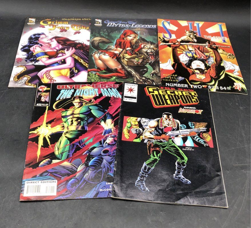 Comic Book Lot Image Valiant Zenescope Modern Age Mixed Titles 30 Comics