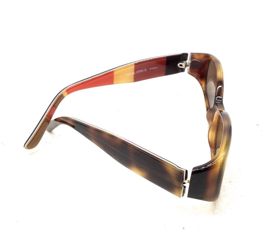 Kate Spade New York Penelope/S Multicolor Tortoise Oval Sunglasses W/Case