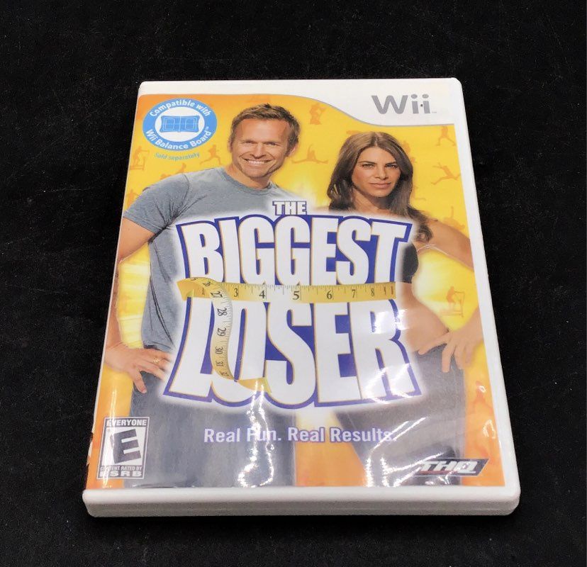 Nintendo Wii Remote 2 Nunchuk Controller & 3 Game Lot Wii Fit Plus Nitro Bike