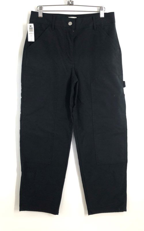 Wilfred Free Women's Black Brennan Utility Carpenter Pants Sz 6 NWT