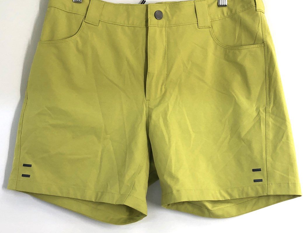 Machines For Freedom Women's The Key Short Lime Green Cycling Shorts Sz 29