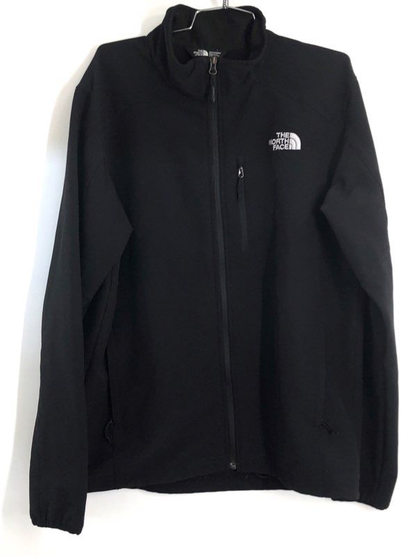 The North Face Men's Black Apex Bionic Softshell Full Zip Jacket Size L