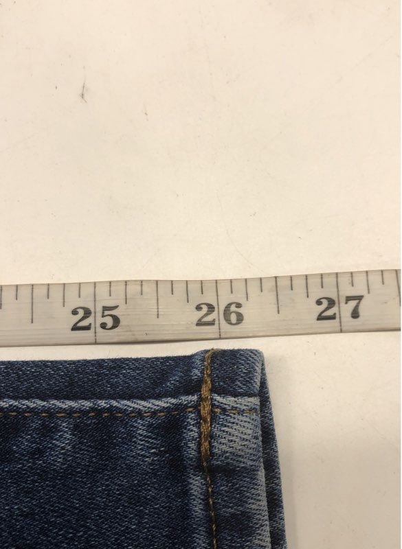 Madewell Women's 10" High-Rise Skinny Jeans Blue Distressed Sz 26 Lot of 2