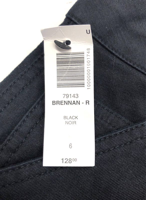 Wilfred Free Women's Black Brennan Utility Carpenter Pants Sz 6 NWT