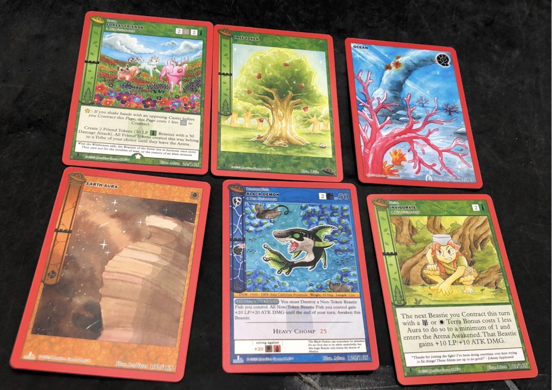 Lot of 6 MetaZoo TCG UFO 1st Edition Spellbooks + Loose Cards See Photos