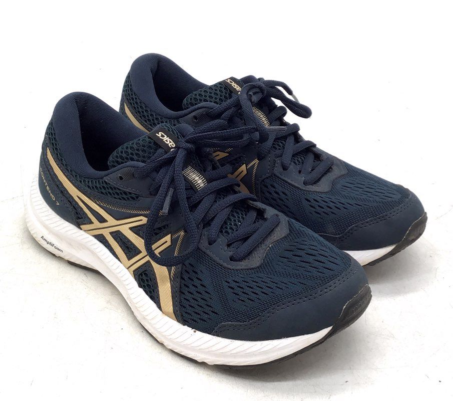 Asics Women's Gel Contend 7 Blue Athletic Shoes - Size 7