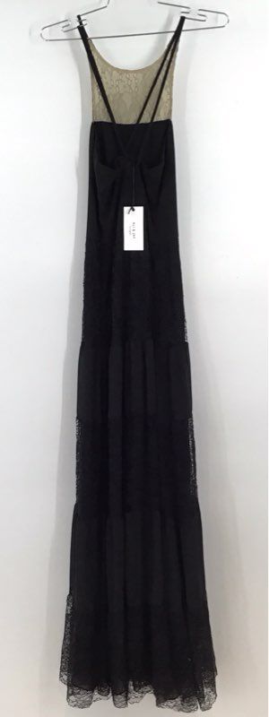 NWT Ali &amp; Jay Women&#39;s Black Lace Panel Maxi Dress - Size S