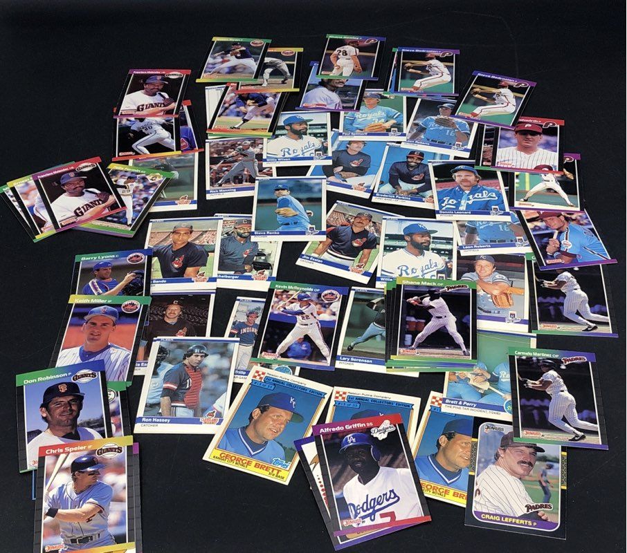 11.8 lbs. Lot Of Baseball MLB Cards. Medium Box, Unsorted