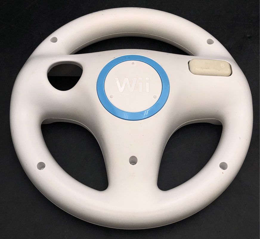 Nintendo Wii Steering Wheel Lot of 3 OEM Official Racing Wheels RVL-024