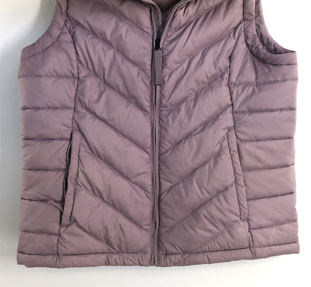 The North Face Women's Aconcagua 550 Down Puffer Vest Mauve Purple Size L