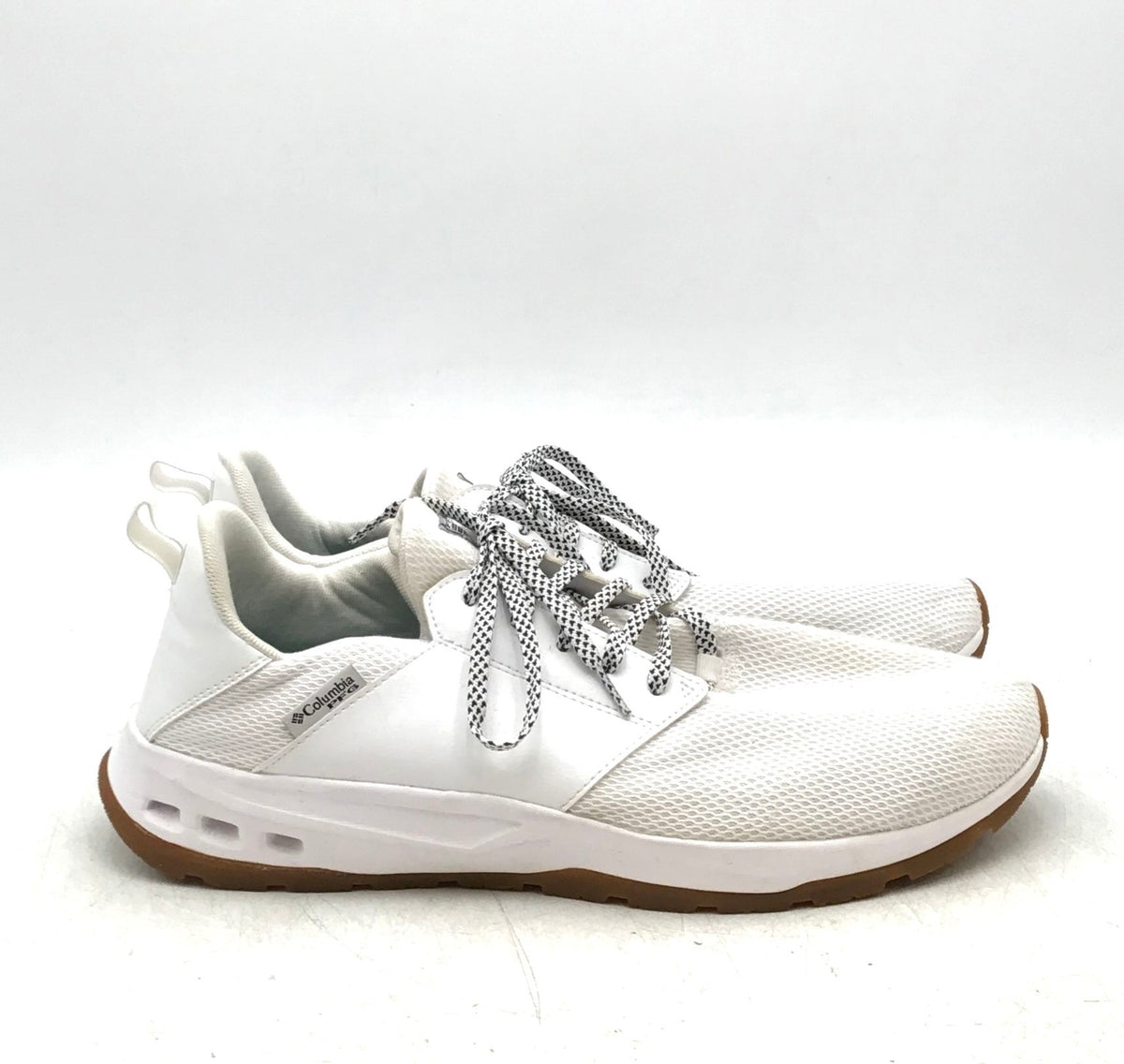 Columbia Men&#39;s White Tamiami PFG Running Athletic Shoes - Size 14/13 Lot Of 2