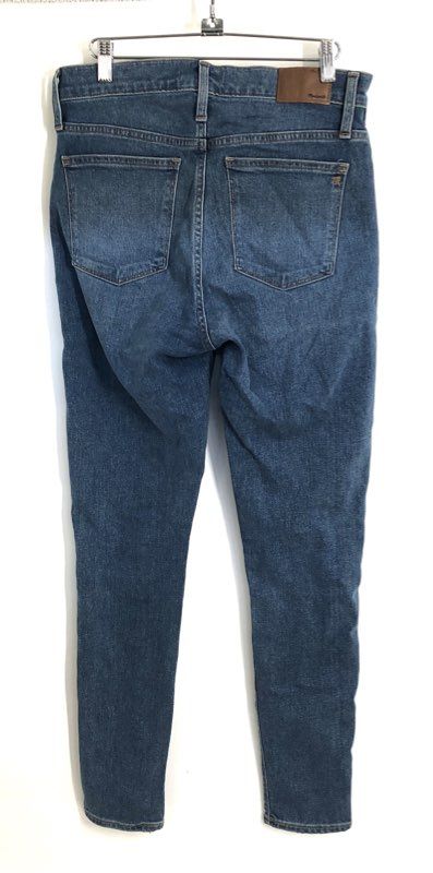 Madewell Women's Blue 10" High-Rise Skinny Button Fly Jeans Size 29