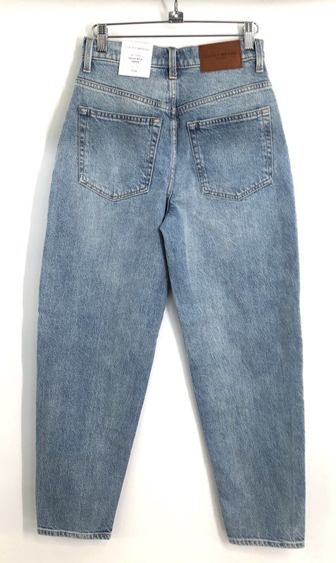 Lucky Brand Women's 80s Curve High Rise Taper Jeans Light Wash NWT Size 2/26