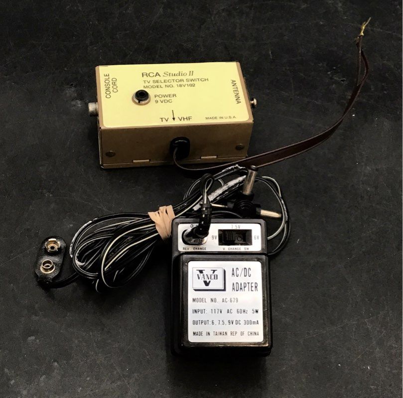 RCA Studio II Console And Accessories Lot - Math Fun, Space War & More