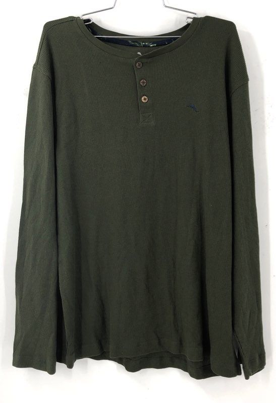 NWT Tommy Bahama Men's Olive Green Pajama Top - Size XL