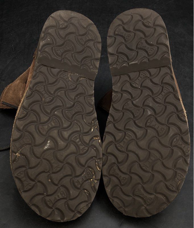 Birkenstock Women's Bakki Brown Shearling Style Boots - Size 6