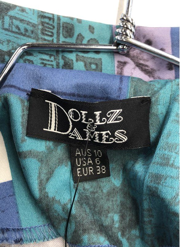 Dollz & Dames Women's Connie Dress NWT Rockabilly Wester Frontier Sz 6