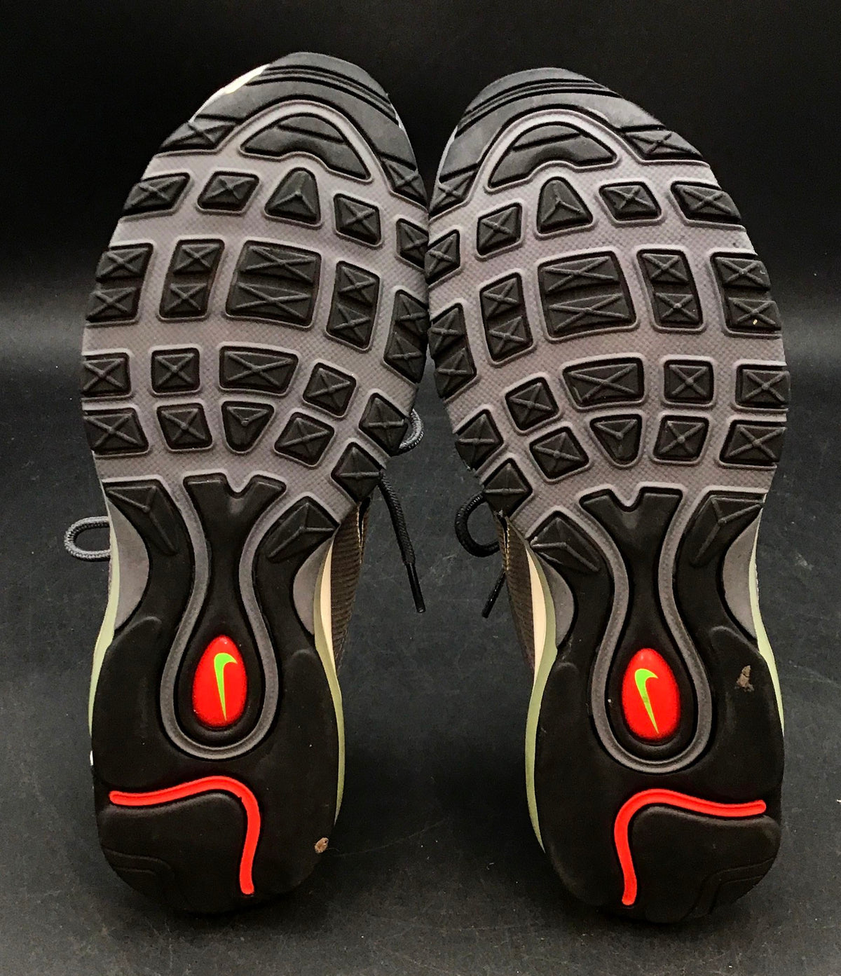 Nike Men's Air Max 97 Gray Athletic Shoes - Size 7.5