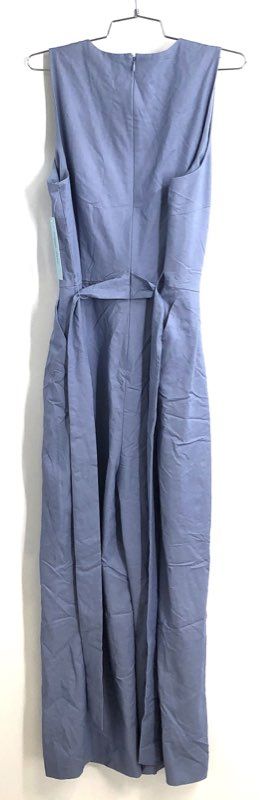 Antonio Melani Women's Blue Granite Katie Jumpsuit Belted Wide Leg NWT Sz 12