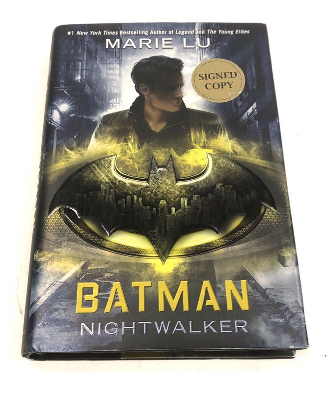 Marie Lu & Matt de la Pena Signed Batman & Superman DC Icons Hardcover Set