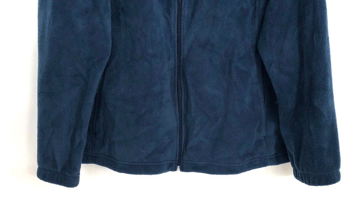 Columbia Women's Benton Springs Full Zip Fleece Jacket Navy Blue Sz 3X NWT