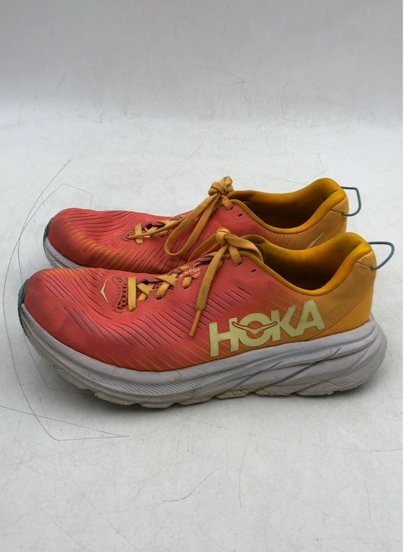 Hoka One One Women&#39;s Rincon 3 1119396 Orange Low-Top Running Shoes - Size 9B