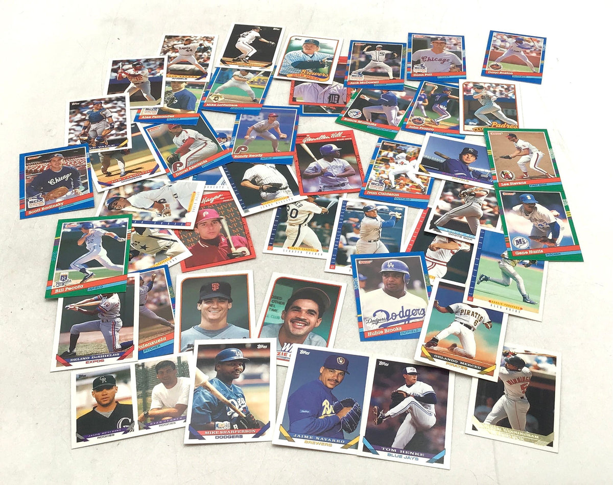 9.4 lbs. Lot of Baseball MLB Cards. Medium Box, Unsorted