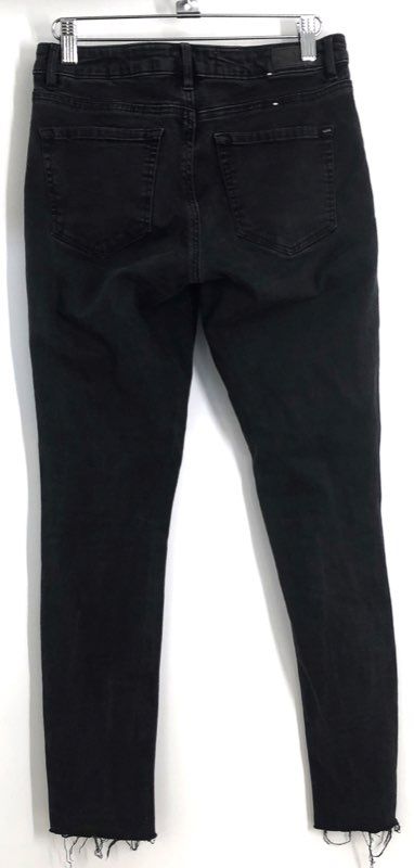 Garage Women's Black High Waist Distressed Ripped Jegging Jeans Sz 05